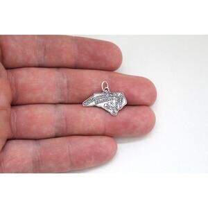 Sterling Silver North Carolina State Charm, State of North Carolina State Charm